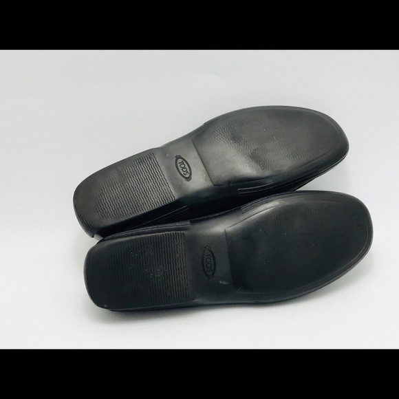 Tods Peter Penny Loafer Moc Leather Slip On Shoes - Picture 7 of 8